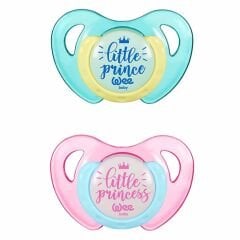 Wee Baby Desenli Kelebek Damaklı Emzik 6-18 Ay