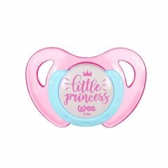 Wee Baby Desenli Kelebek Damaklı Emzik 6-18 Ay