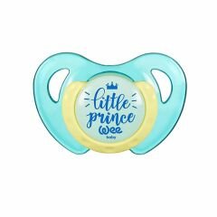 Wee Baby Desenli Kelebek Damaklı Emzik 6-18 Ay Erkek Rengi