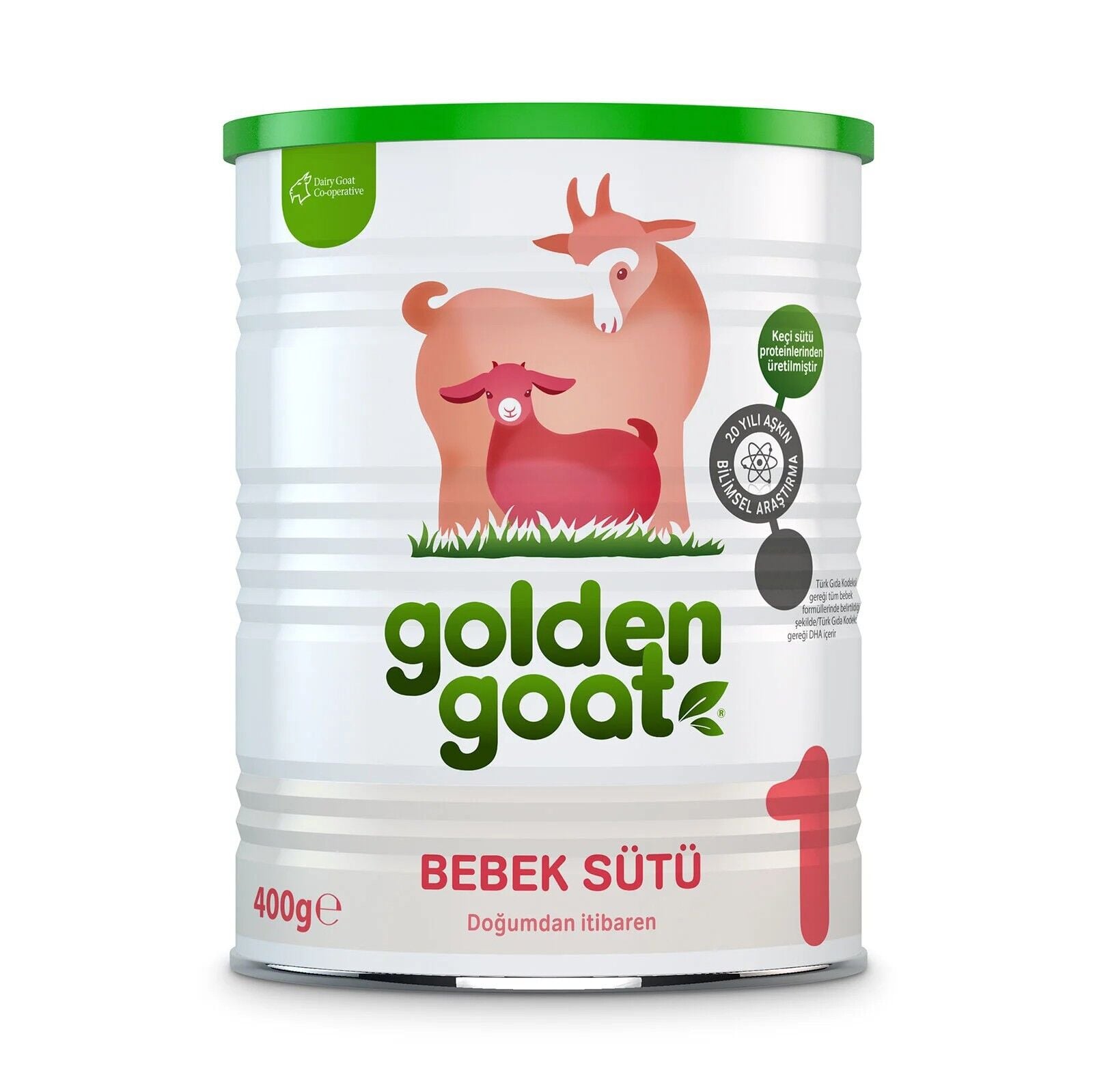 Golden Goat Keçi Sütü Bazlı Bebek Sütü 1 Numara 400 gr