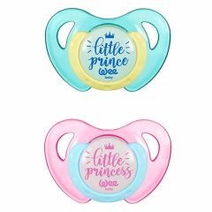 Wee Baby Desenli Kelebek Damaklı Emzik No 1 0-6 Ay