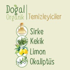 Sleepy Doğal Organik Pamuklu Temizlik Havlusu 50 Yaprak 6 Lı PAKET