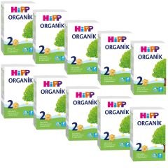 Hipp 2 Organik Devam Sütü 300 gr 10 Adet