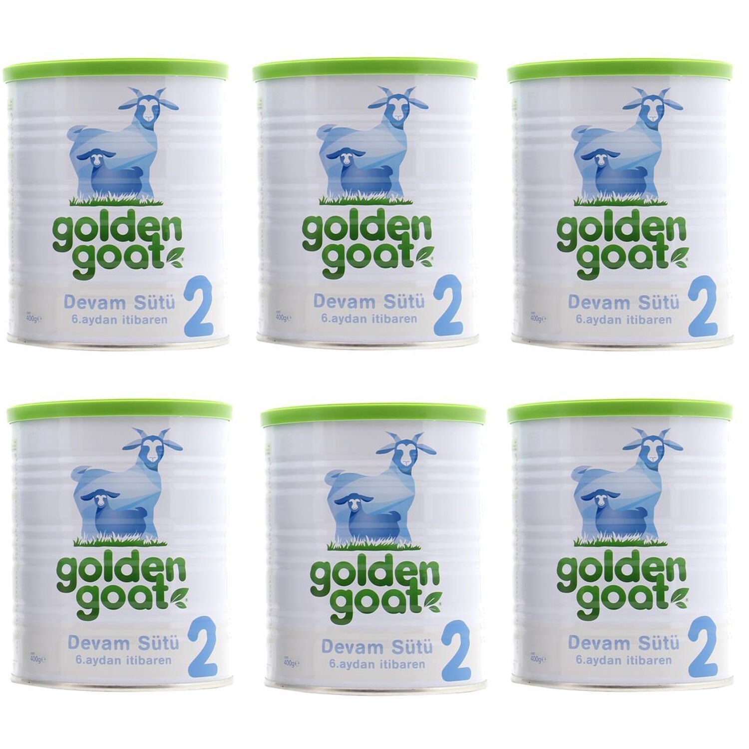 Golden Goat 2 Keçi Devam Sütü 400 gr 6 ADET