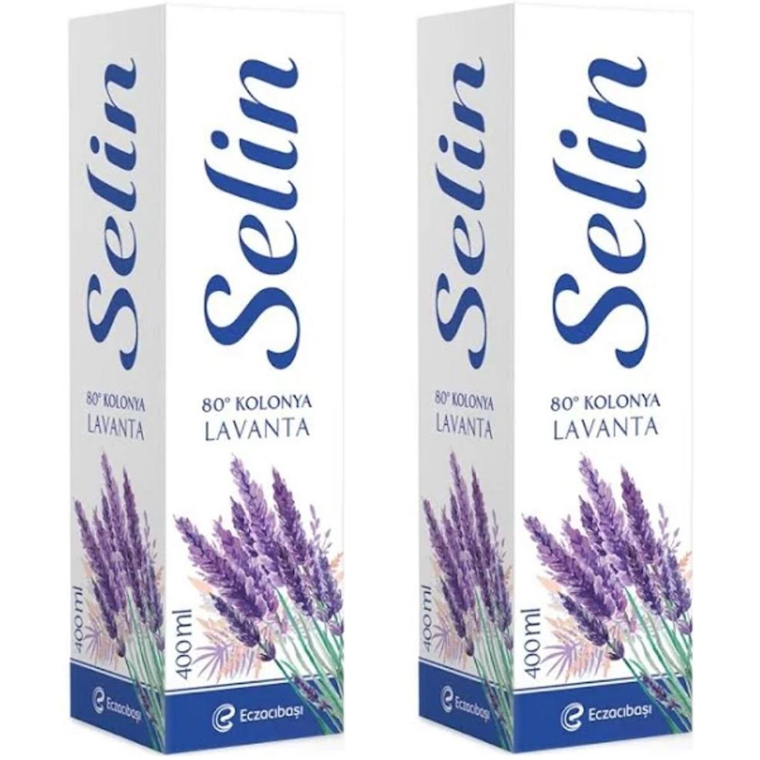 Selin Lavanta Kolonya Pet 400 ml 2 ADET