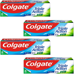Colgate Üçlü Etki Diş Macunu 50 ml 4 ADET