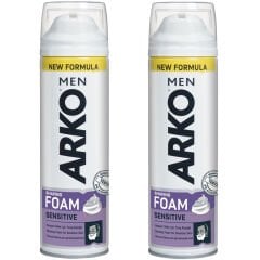 Arko Men Sensitive Hassas Cilt Tıraş Köpüğü 200 ml 2 ADET
