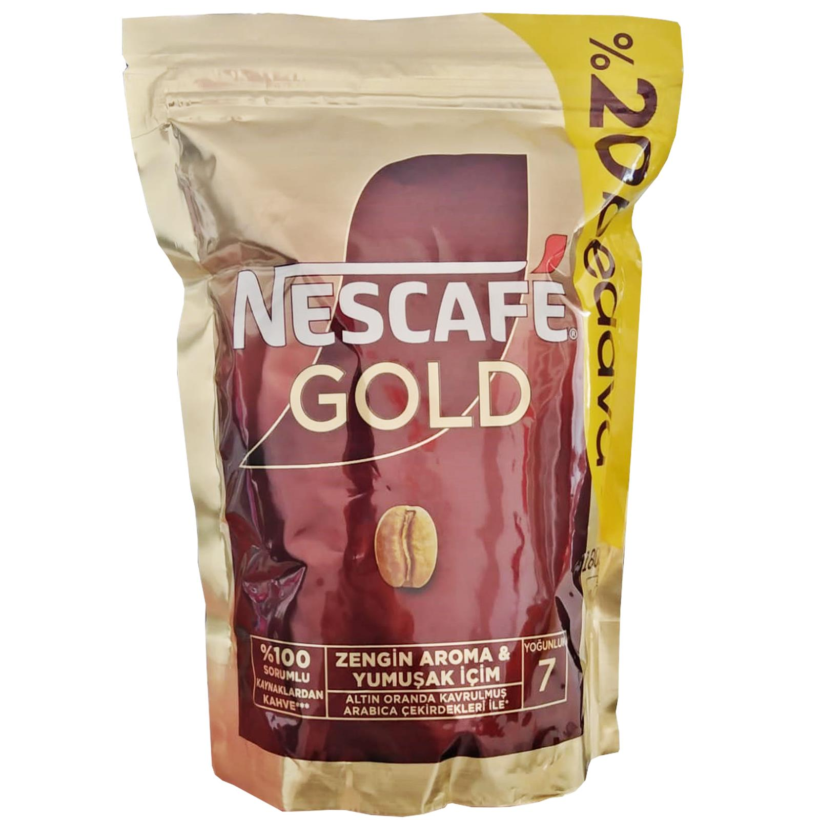 Nescafe Gold Çözünebilir Kahve 180 gr