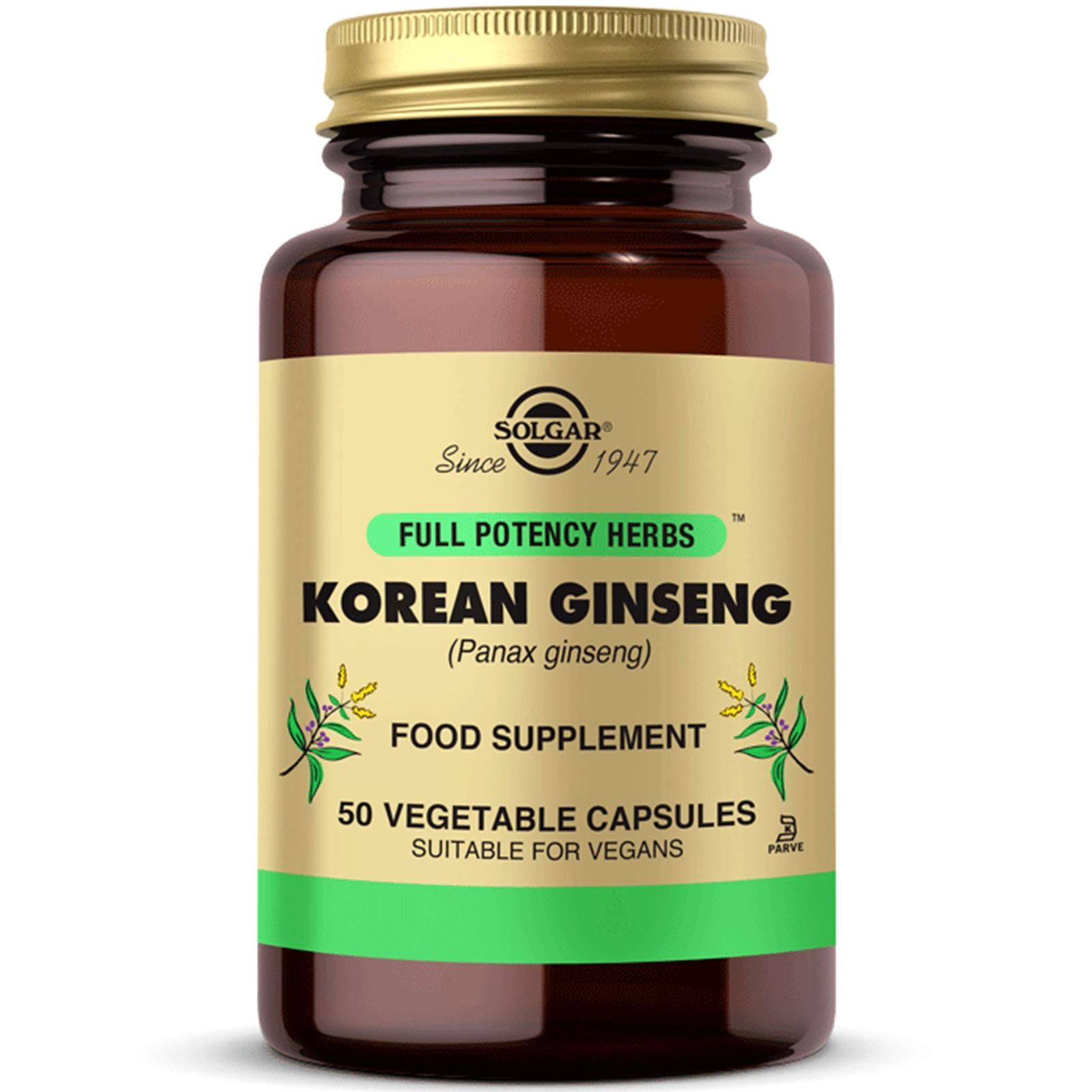 Solgar Korean Ginseng 50 Kapsül