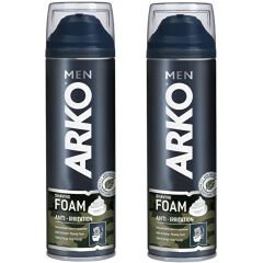 Arko Men Anti-Irritation Tahriş Önleyici Tıraş Köpüğü 200 ml 2 ADET