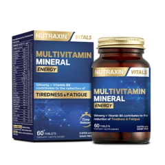 Nutraxin Multivitamin Mineral Enerji 60 Tablet