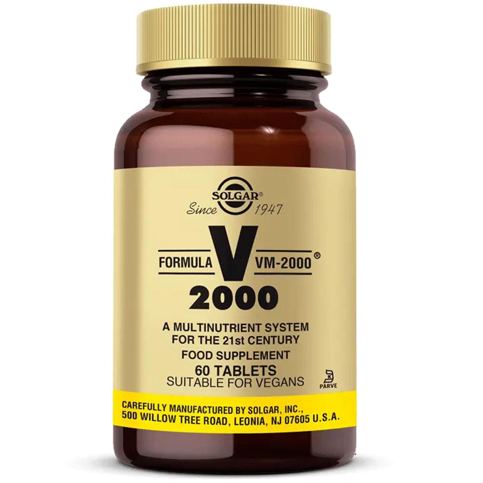 Solgar VM 2000 MultiVitamin 60 Tablet