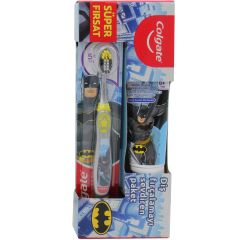 Colgate 6+ Yaş Çocuk Diş Macunu Batman 75 ml + Diş Fırçası 2 li Set
