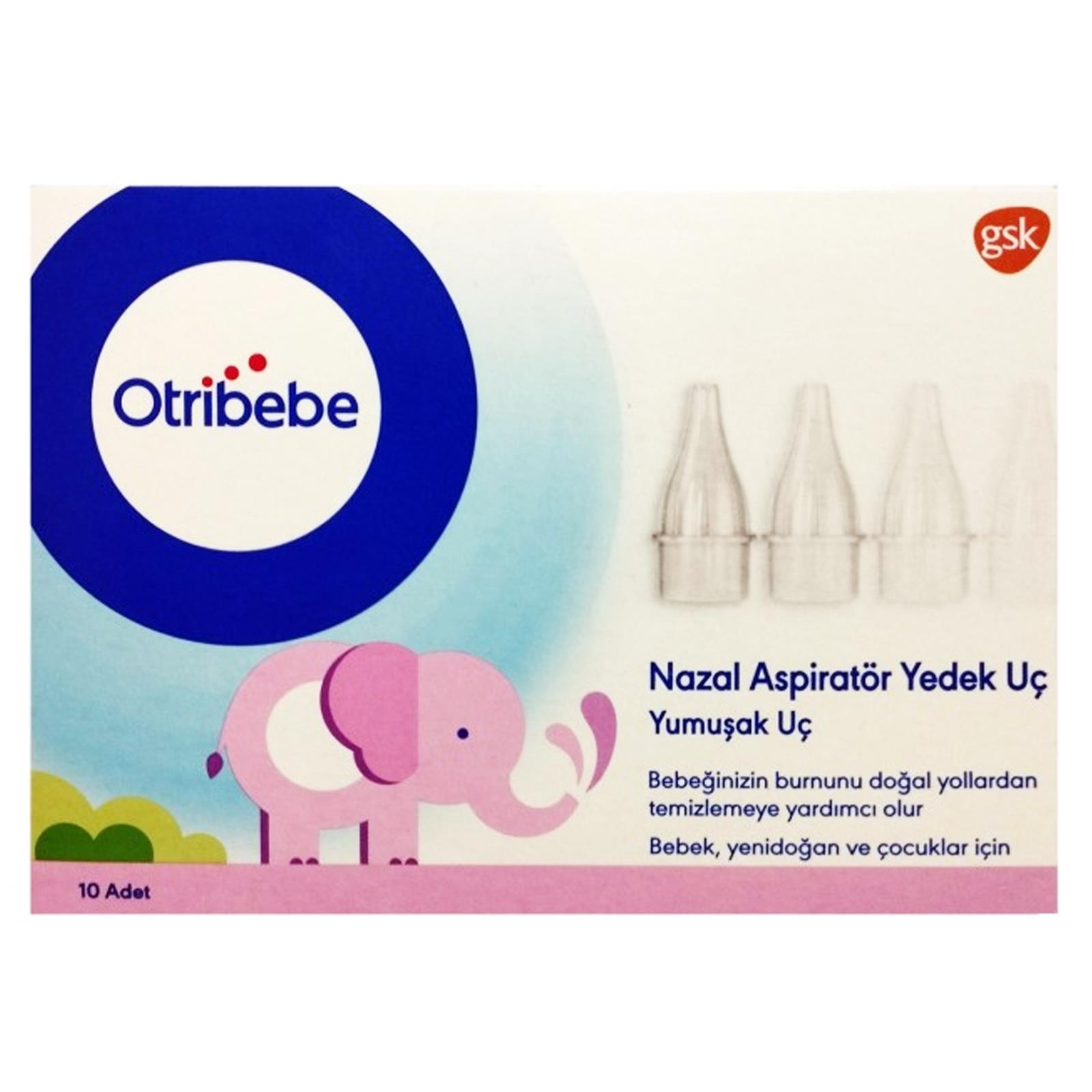 Otribebe Nazal Aspiratör Yedek Yumuşak Uç 10 Adet