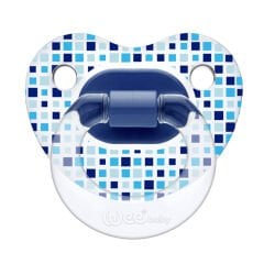 Wee Baby Şeffaf Desenli Damaklı No 2 Emzik 6-18 Ay