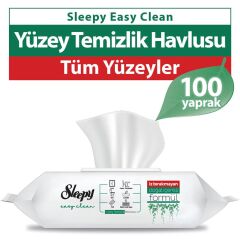 Sleepy Easy Clean Yüzey Temizlik Havlusu 100 Yaprak