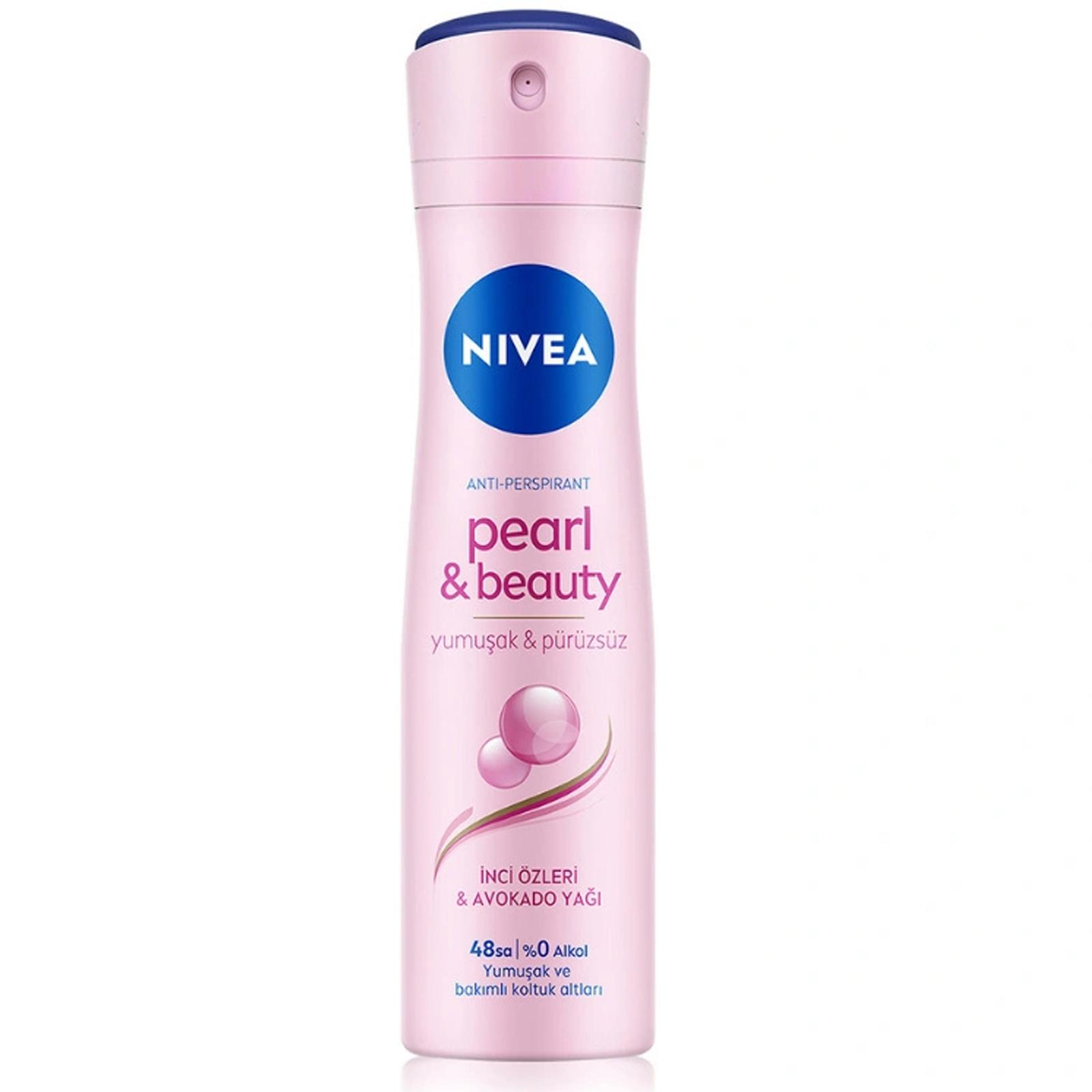 Nivea Pearl & Beauty İnci Özleri Kadın Deodorant Sprey 150 ml