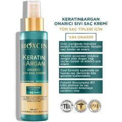 Bioxcin Keratin Ve Argan Onarıcı Sıvı Saç Bakım Kremi 150 ml
