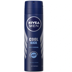 Nivea Men Cool Kick Erkek Deodorant Sprey 150 ml