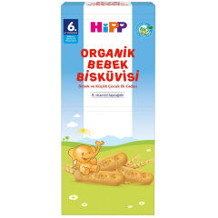 Hipp Organik Bebek Bisküvisi 180 gr 6 ADET