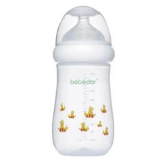 Bebedor Geniş Ağızlı Antikolik Sistem PP Biberon 260 ml Arı Desenli