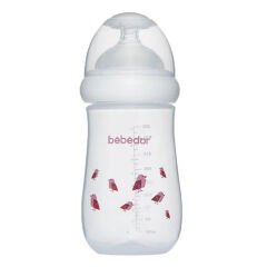 Bebedor Geniş Ağızlı Antikolik Sistem PP Biberon 260 ml Kuş Desenli