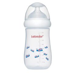 Bebedor Geniş Ağızlı Antikolik Sistem PP Biberon 260 ml Uğur Böceği Desenli