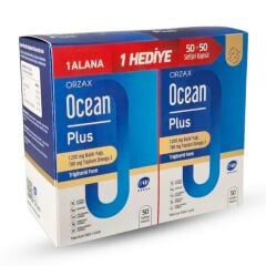 Ocean Plus 1200 mg Balık Yağı 100 Kapsül Ekonomik Paket