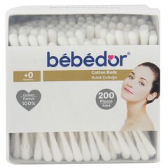 Bebedor Pamuklu Kulak Çubuğu 200 Adet