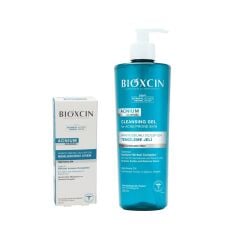 Bioxcin Acnium Sebum Dengeleyici Yüz Yıkama Jeli 500 ml + Bioxcin Acnium Sebum Dengeleyici Nemlendirici Krem 50 ml