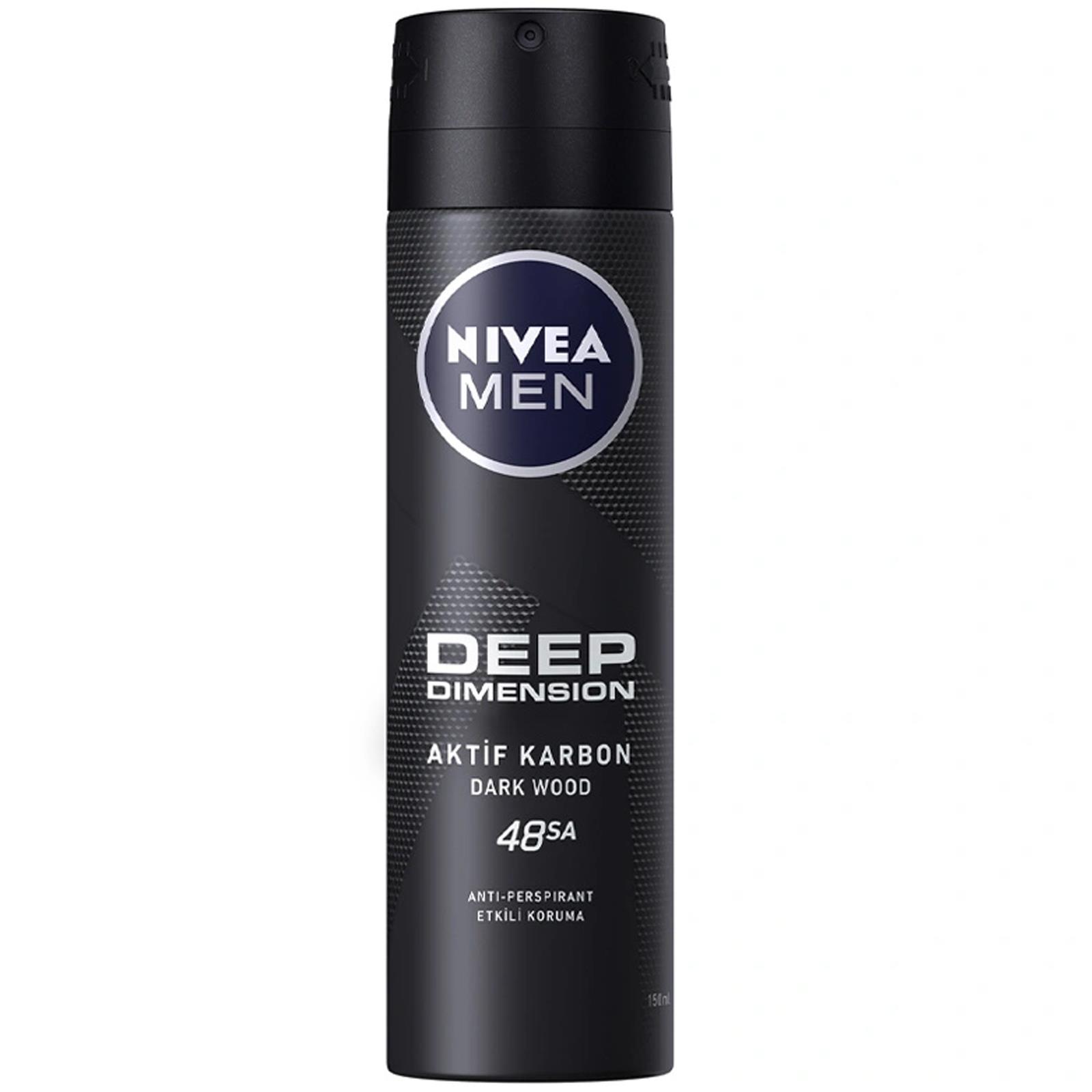 Nivea Men Deep Dimension Erkek Deodorant Sprey 150 ml