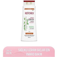 Restorex Kuru Ve Yıpranmış Saçlar İçin Onarıcı Şampuan 500 ml