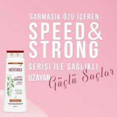 Restorex Kuru Ve Yıpranmış Saçlar İçin Onarıcı Şampuan 500 ml