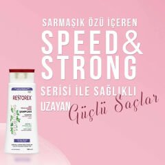 Restorex Saç Dökülmesine Karşı Ekstra Direnç Şampuanı 500 ml 2 ADET