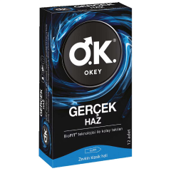 Okey Gerçek Haz 12 li Prezervatif