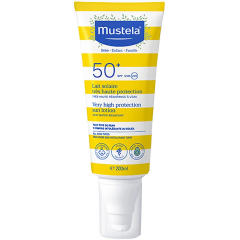 Mustela Çantalı Güneş Bakım Seyahat Seti - Güneş Losyonu 200 ml Vücut Losyonu 300 ml Yenidoğan Şampuan 200 ml