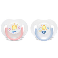 Wee Baby Kapaklı Gündüz Emziği No 2 6-18 Ay
