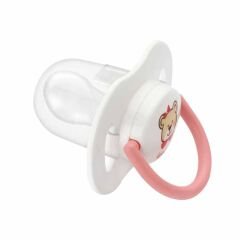 Wee Baby Kapaklı Gündüz Emziği No 2 6-18 Ay Pembe