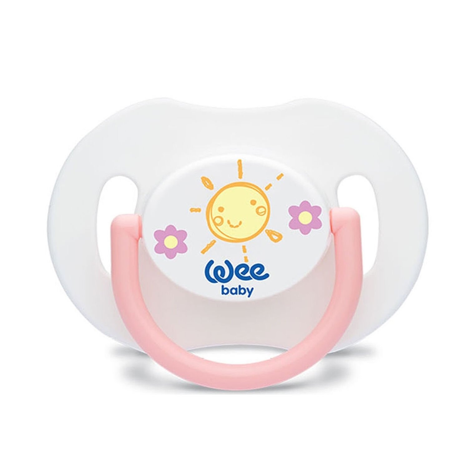 Wee Baby Kapaklı Gündüz Emziği No 2 6-18 Ay Pembe