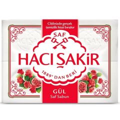 Hacı Şakir Gül Kalıp Sabun 4 x 150 gr