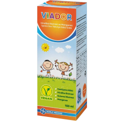 Viador Hindiba Ekstresi Ve Manganez İçeren Şurup 150 ml Peluş Oyuncak Hediyeli