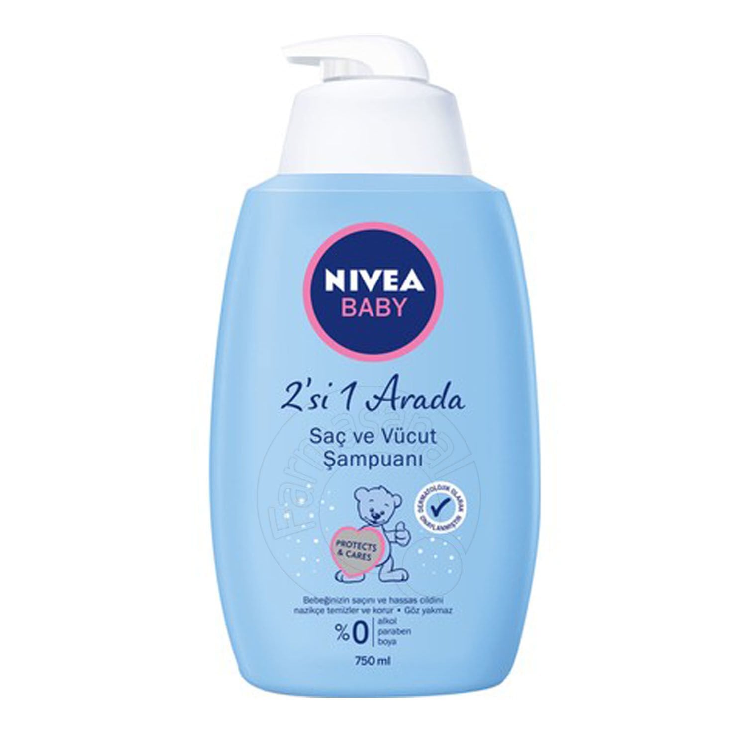 Nivea Baby Saç ve Vücut Şampuanı 750 ml
