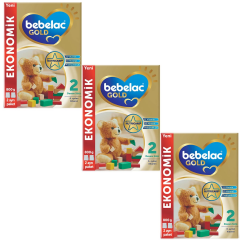 Bebelac Gold 2 Devam Sütü 800 gr 3 ADET