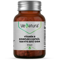 Venatura Vitamin B Kompleks 30 Kapsül