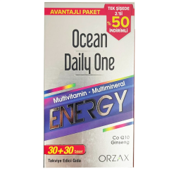 Ocean Daily One Energy 30 + 30 Tablet - İkincisi %50 İndirimli