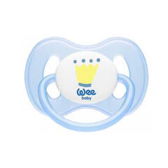 Wee Baby Kelebek Damaklı No 1 Silikon 0-6 Ay Emzik Yeşil