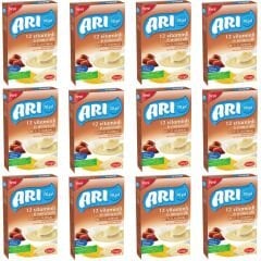 Arı Mama 12 Vitaminli 6 Mineralli Sütlü Hurmalı Pirinç Unu 200 gr 12 ADET