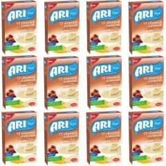 Arı Mama 12 Vitaminli 6 Mineralli Sütlü Hurmalı Pirinç Unu 200 gr 12 ADET