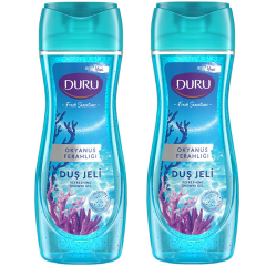 Duru Fresh Sensations Okyanus Ferahlığı Duş Jeli 650 ml 2 ADET