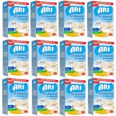 Arı Mama 12 Vitaminli 6 Mineralli 500 gr Sütlü Pirinç Unu 12 li Paket